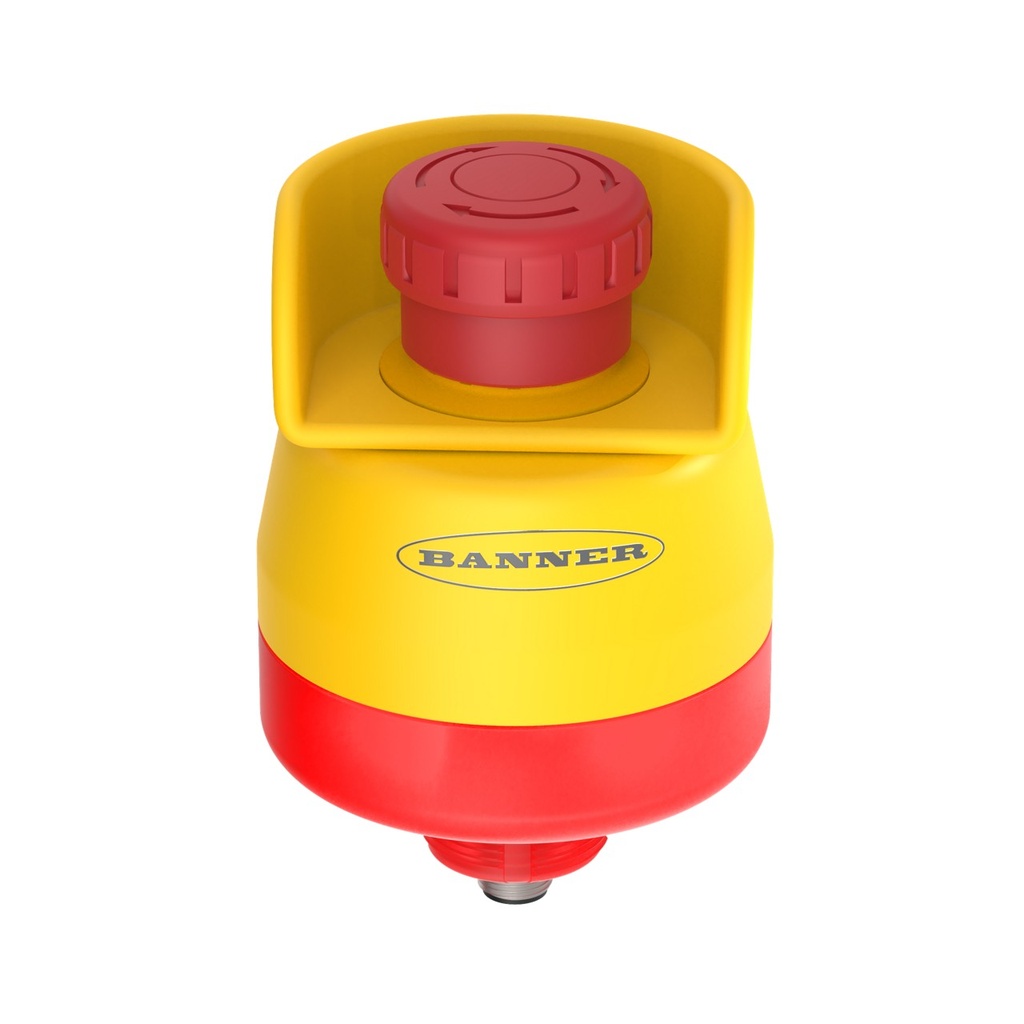 Ssa-Eb1 30 Mm Mount Emergency Stop Push Button (SSA-EB1PLYRS1-12ED1Q8)
