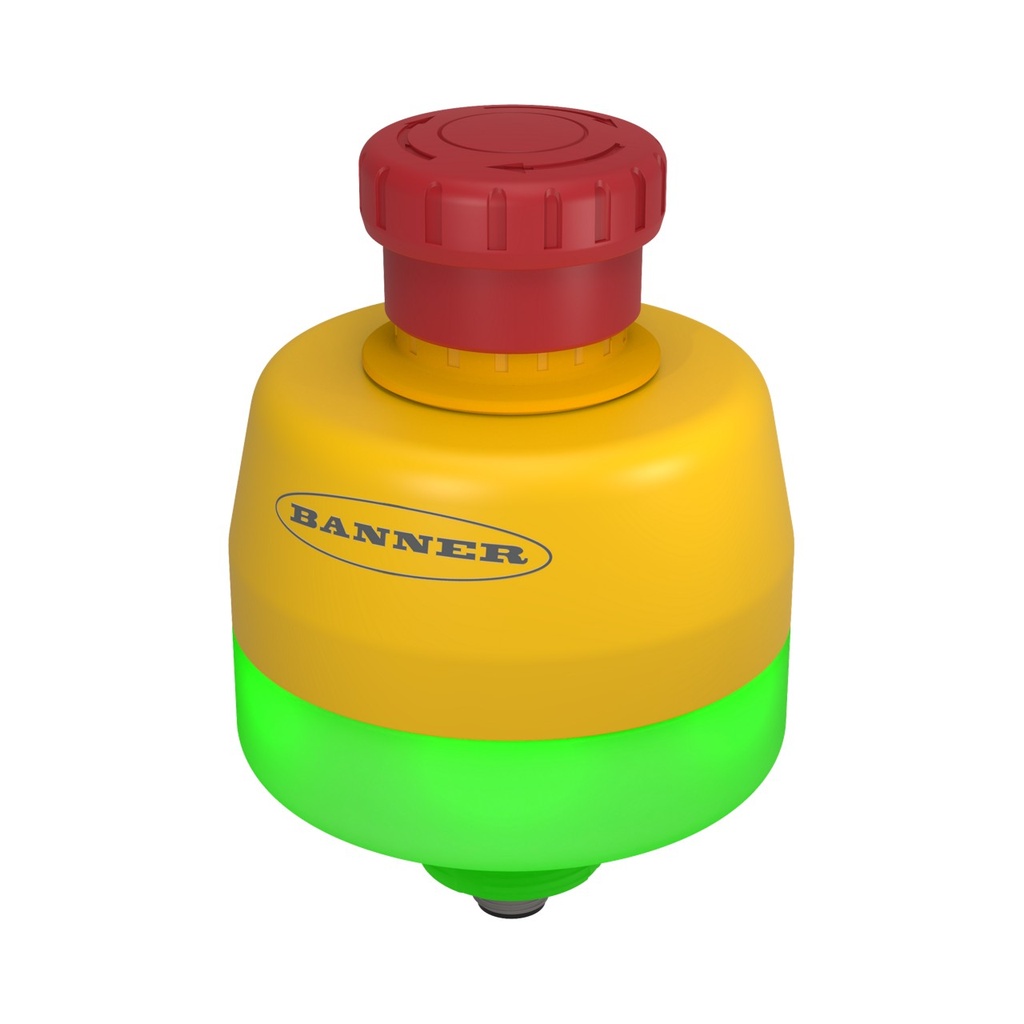 Emergency Stop With Isd: 30 Mm Mount With 40 Mm Push Button (SSA-EB1PLGR-0DECQ8)