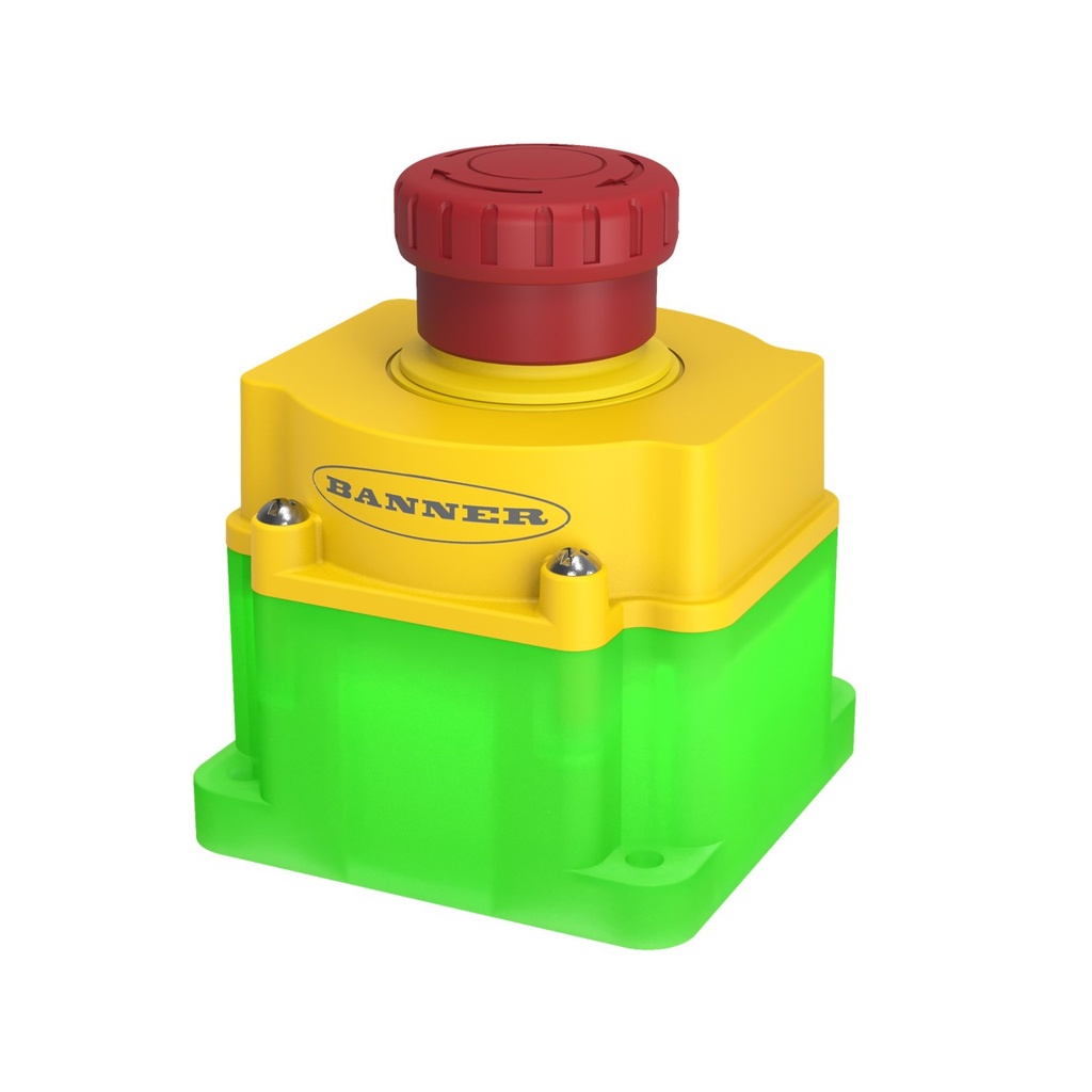 Emergency Stop: Flush Mounting 40Mm Push Button (SSA-EB1PLGR-12ED1)