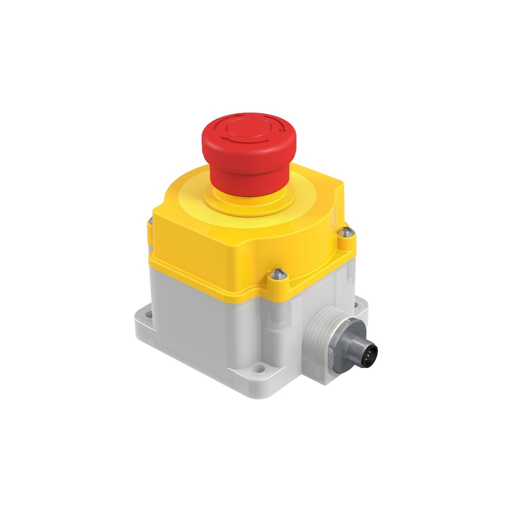 Emergency Stop: Flush Mounting 40 Mm Push Button (SSA-EB1PLGR-02ED1Q5B)