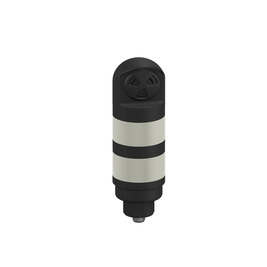 Tl50 Pro Tower Light With Sealed Loud Audible, Standard Black Housing: 2 Lighted Segments (TL50P2ALSQ)