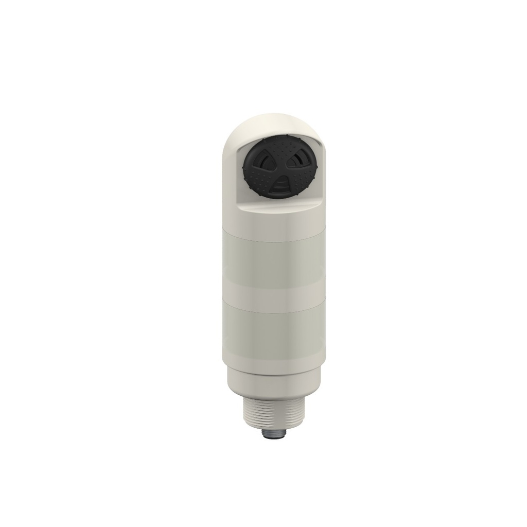 Tl50 Pro Tower Light With Sealed Loud Audible, Gray Housing: 2 Lighted Segments (TL50P2ALSCQ)