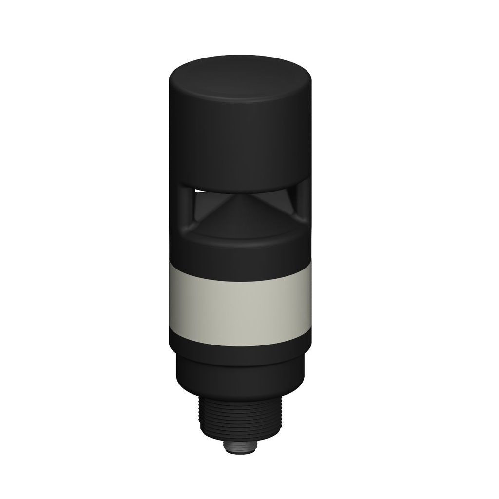 Tl50 Pro Tower Light With Sealed Omnidirectional Audible W/ Intensity Adjust Indicator, Standard Black Housing: 1 Lighted Segment (TL50P1AOSIQ)