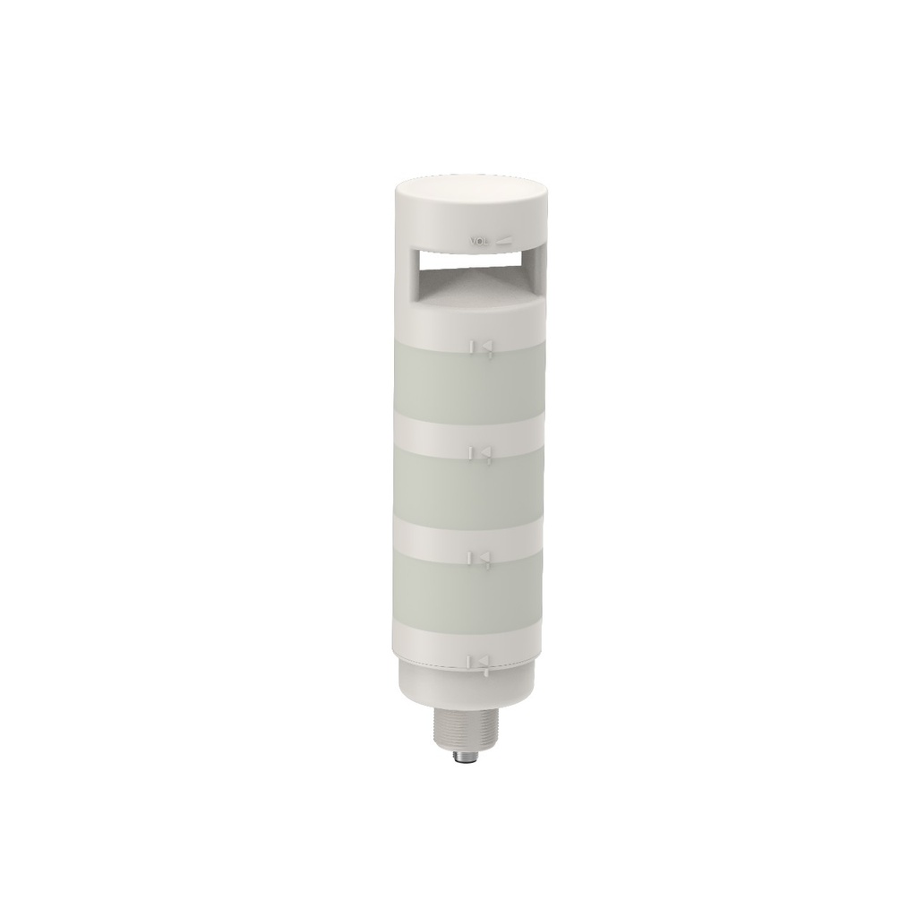 Tl70 Tower Light, Gray Housing: 3-Color Loud Audible Indicator (TL70RYGALCQ)