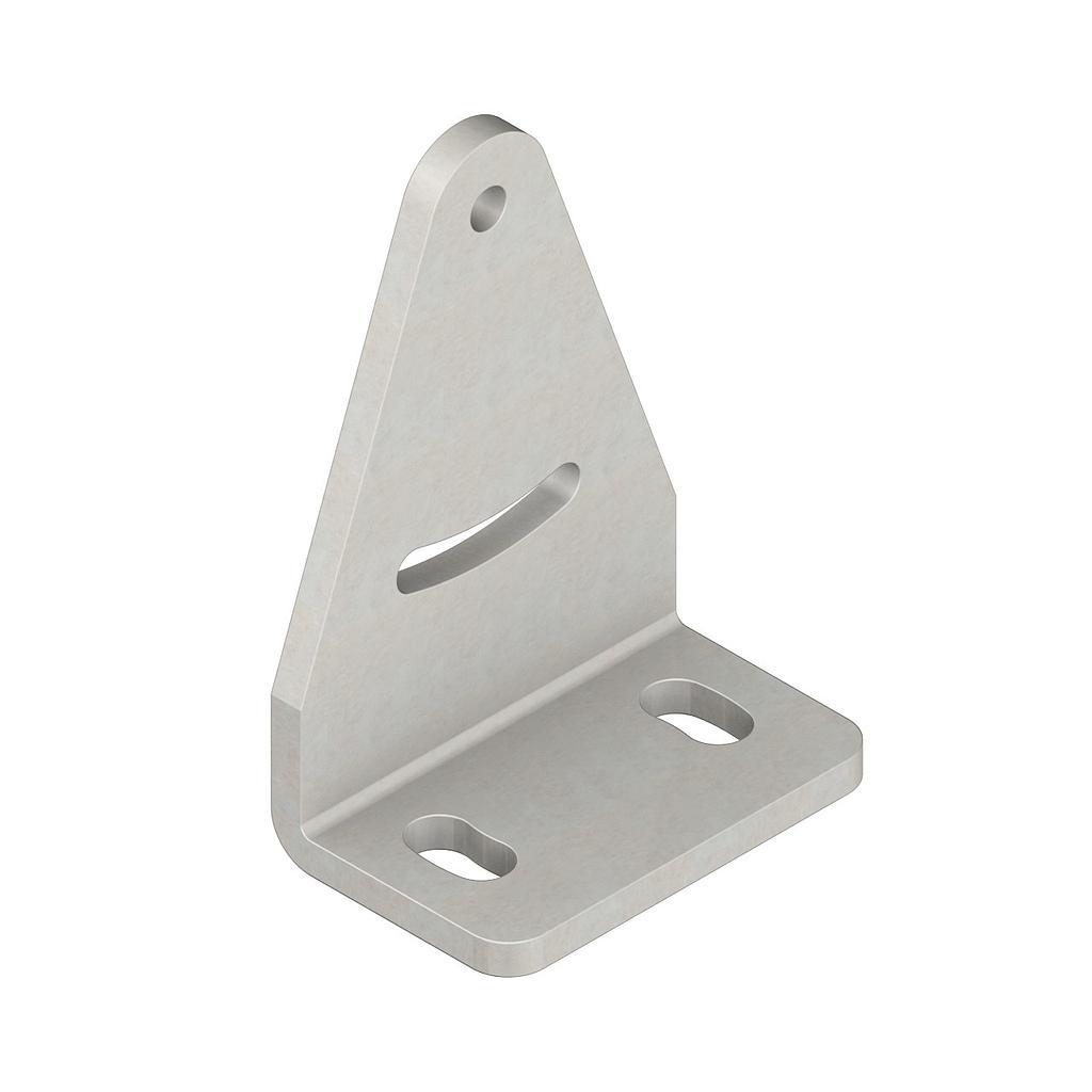 Banner Bracket: Right-Angle Mounting; Material: Stainless Steel; Hardware Included (SMB19)