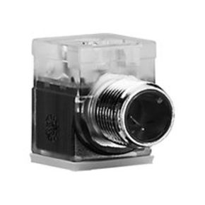 AVENTICS CON-VP Series Adapter, Form C Valve Plug to M12 Connector, 24V DC, with LED Indicator
