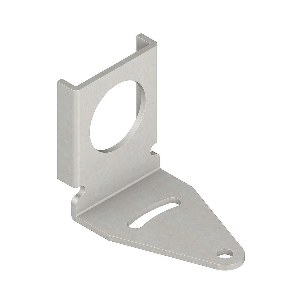 Banner Bracket: 30 mm Angle Flanged Mounting; For use with Q40 Sensors (SMB30Q)