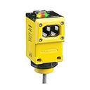 Banner Q45 Series: Emitter; Range: 60 m; Input: 90-250 V ac; Output: Not Applicable; 3-pin Mini Integral QD (Q452EQ)