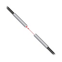 Banner Plastic Fiber, Opposed Mode; Core Dia.: 4 x 0.25 mm; Fiber Length 2 m; 1.5 mm dia. Stainless Ferrule; Free cut (PIFM1X46U)