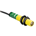 Banner S12 Series: Receiver; Range: 15 m; Input: 10-30 V dc; Output: Complementary PNP; 150 mm (6 in) M8 Pigtail QD (S12SP6RQP)