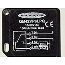 Banner QM42 Series: Polarized Retro; Range: 3 m; Input: 10-30 V dc; Output: SPDT (Complementary) PNP; 4-pin M12 Integral QD (QM42VP6LPQ)