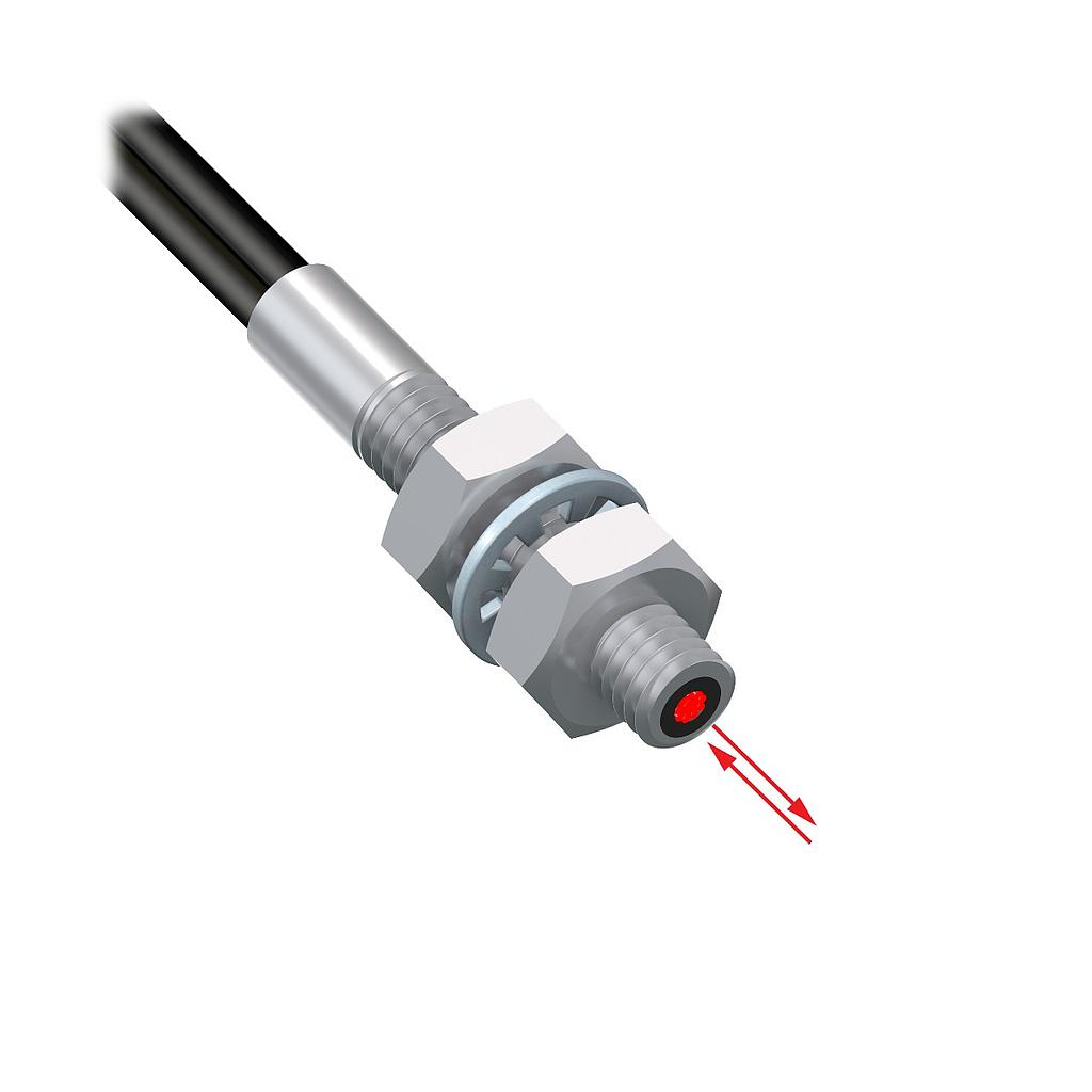 Plastic Fiber, Diffuse Reflective (PBCT26UM3)