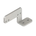 Banner Bracket: Flat; Material: 13-Gauge Stainless Steel; Hardware Included (SMB42F)