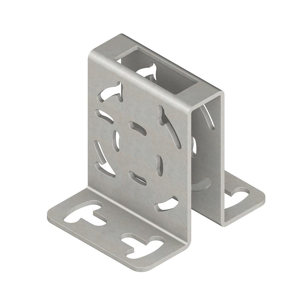 Banner Bracket: U; Material: 14-Gauge 316 Stainless Steel (SMB46U)
