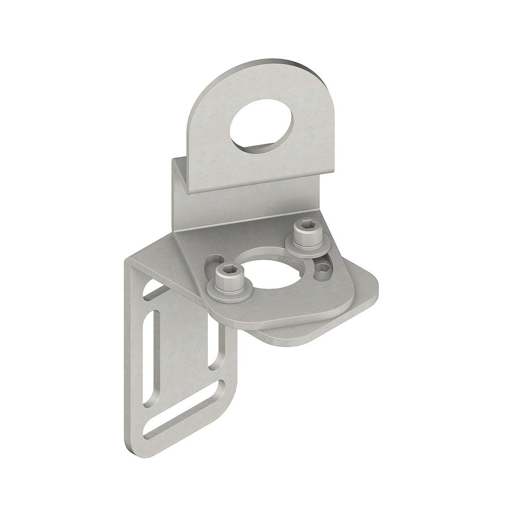 Banner Bracket: 2 part universal rotating Stainless Steel; Allows full horizontal movement; Allows full vertical movement (SMB18UR)