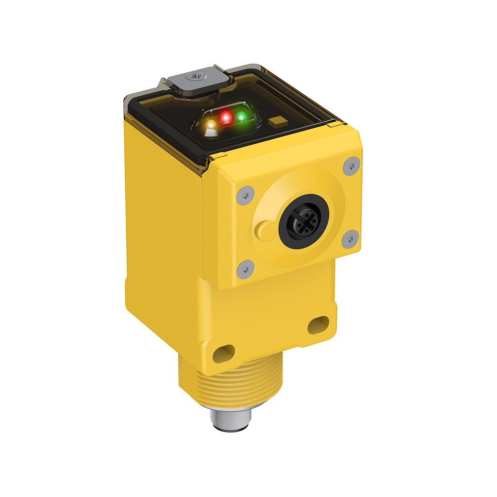Banner Q45UR Analog Series: Controller; Range: 50-250 mm; Input: 15-24 V dc; Output: Selectable 0-10 V dc or 4-20 mA Sourcing; 5-pin M12 Integral QD (Q45UR3LIU64CQ6)