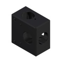Banner Multi-axis Mounting Block; Includes: 3/64 in hex wrench and 4 set screws (SMB127)