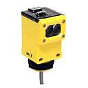 Banner Q45 Series: Retro; Range: 0.08 to 9 m; Input: 12-250 V dc / 24-250 V ac; Output: SPST Solid-State Relay; 4-pin Mini Integral QD (Q45BW13LVQ)
