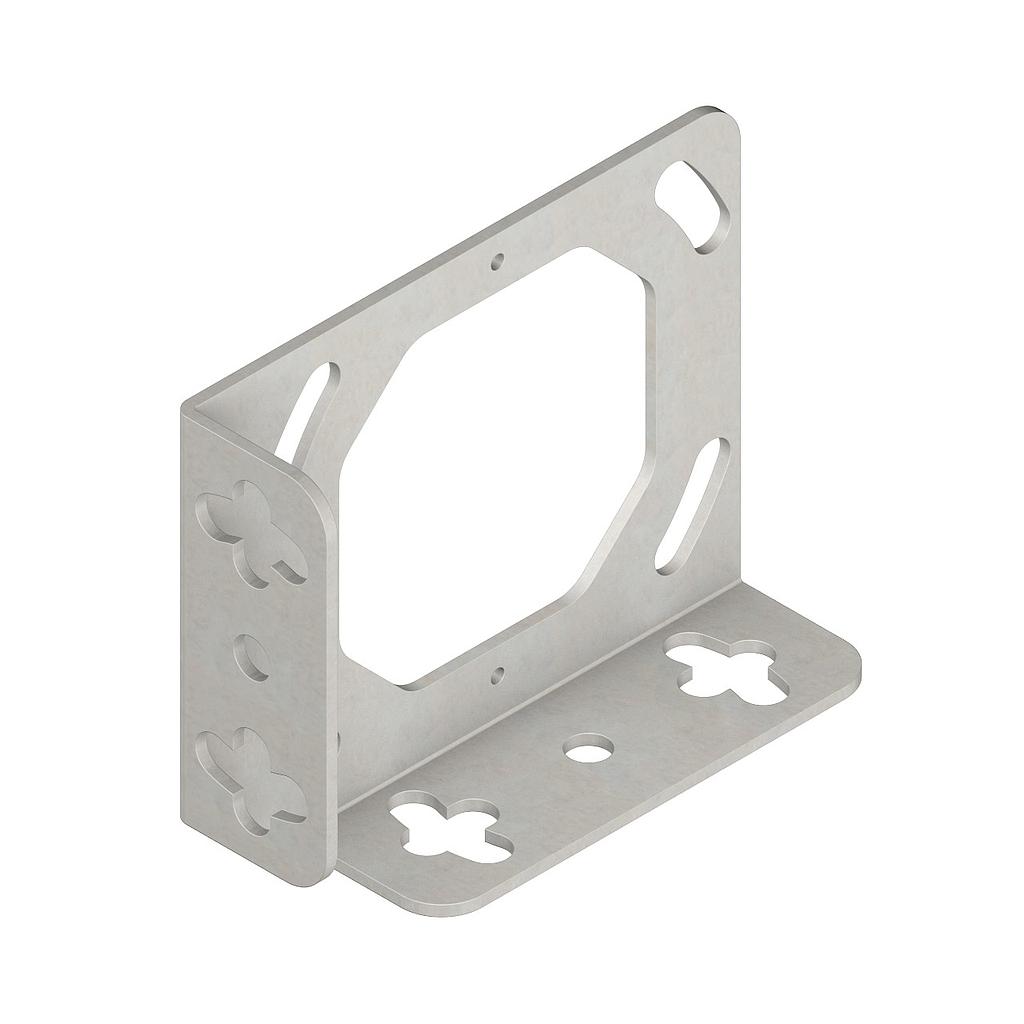 Banner Bracket: LG Series Sensor Mounting Bracket; 304 Stainless Steel; Used with LG5 and LG10 (SMBLG)