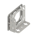 Banner Bracket: LG Series adjustable Bracket Assembly; Precision Adjustment screws; 304 Stainless Steel (SMBLGA)