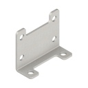 Banner Bracket: Angled; 304 Stainless Steel; Hardware Included (SMBSL)