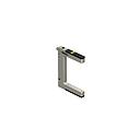 Banner SLM Series: Rugged Nickel-Plated Metal Fixed-Distance Slot Sensor; Slot Width: 80 mm; Input: 10-30 V dc; Output: Bipolar: 1 NPN; 1 PNP; 4-pin M8 Integral QD (SLM80B6Q)
