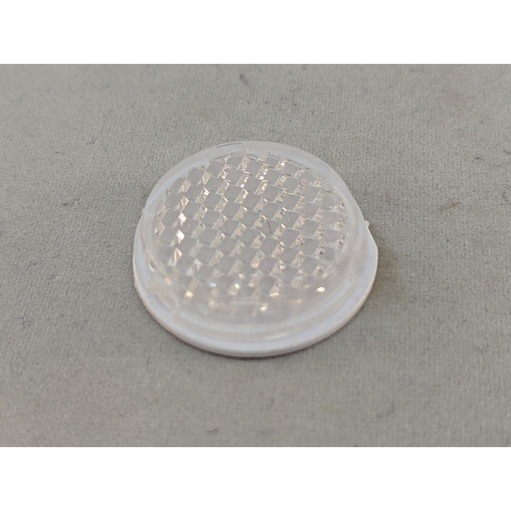 Banner Retroreflective Target: Circular - diameter 24 mm; Reflectivity Factor: 1.0; Max. Temp.= 65 degrees C; Plastic - no Mounting Included (BRT-1)
