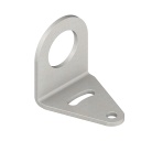 Banner Bracket: 12 mm Nose-Mount; 16 Gauge Stainless Steel (SMBQS12PD)