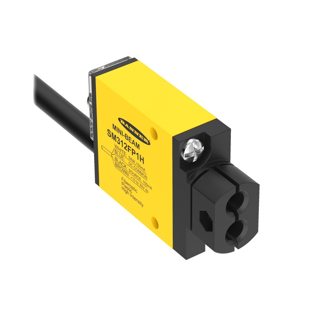 MINI-BEAM Plastic Fiber Optic Sensor (SM312FP1H)