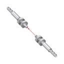 Banner Glass Fiber Opposed Mode 2 m long; 1.27 mm dia. Bundle; Stainless Steel Sheath; M4 & M2.5 Thread; Terminated for use in Plastic Fiber Sensors; Max. Operating Temperature 315C at Threaded Tip (IMT.756.6S-HT)