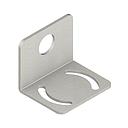 Banner Bracket: Right-Angle Mounting; Material: 11-Gauge Stainless Steel; 2-axis Mounting; Supplied with cable gland Assembly and lockwasher (SMB700)