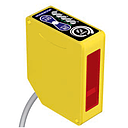 Banner Q60 Series: Adjustable-Field Visible Red; Range: 200-1000 mm; Input: 10-30 V dc; Output: Bipolar: 1 NPN; 1 PNP; 5-pin M12 Integral QD (Q60BB6AFV1000Q)