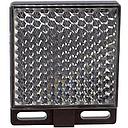 Banner Retroreflective Target: Square 51 x 51 mm; Microprism - Reflectivity Factor: 1.5; Max Temp = 60 degree C; Plastic - Mounting Screw Hole, 61 x 51 mm housing (BRT-51X51BM)