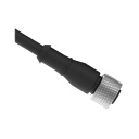 Cordset A-Code M12 Single Ended (MAQDC-830)