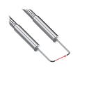 Banner Glass Fiber Opposed Mode 0.61 m long; 1.17 mm dia. Bundle; Stainless Steel Sheath; 1.5 mm dia. Angled Probe (IAM.752S)
