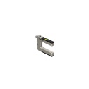 Banner SLM Series: Rugged Nickel-Plated Metal Fixed-Distance Slot Sensor; Slot Width: 30 mm; Input 10-30 V dc; Output: PNP; 3-pin M8 Integral QD (SLM30P6Q)