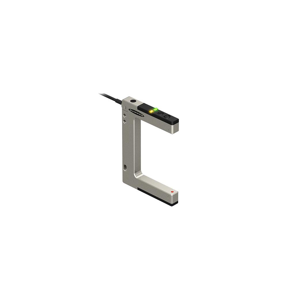 SLM Series: Rugged Nickel Plated Metal Fixed-Distance Slot Sensor (SLM80B6QPMA)