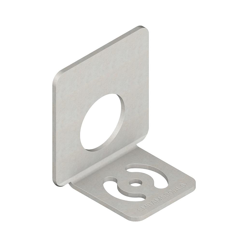 Banner Bracket: Right-Angle; 30 mm hole; Small Legend, Automotive Industry (SMBAMS30RLS)