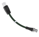 Banner Ethernet Cable; RJ45 to M12 Industrial; Straight; 2 m (BWA-E2M)