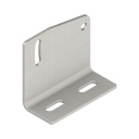 Banner Bracket: Right-Angle Bracket; +/- 10 deg tip; Stainless Steel; Used with Q20 (SMBQ20LV)