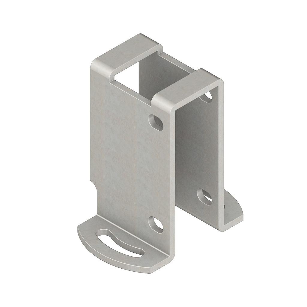 Banner Bracket: Protective Bracket; +/- 22.5 deg swivel; Stainless Steel; Used with Q20 (SMBQ20U)