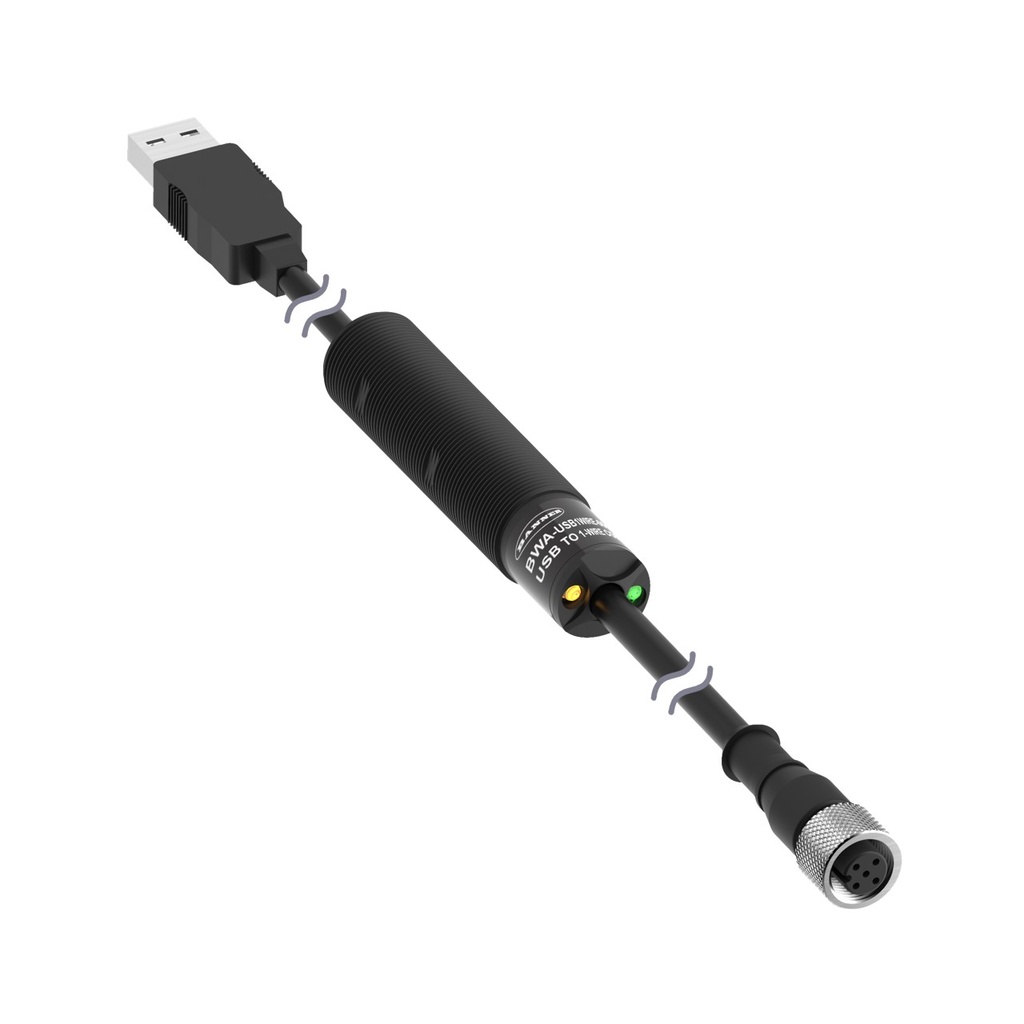 Sure Cross 1-Wire Serial to USB Adapter for Sensor Configuration Tool (BWA-USB1WIRE-001)