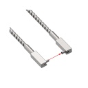 Banner Glass Fiber; Individual 0.05 in Bundle; Tight Right-Angle Tip; Stainless Sheathing 18 in; Stainless Terminated For Plastic Fiber Sensors excluding D10 (IA.81.5ST5ETAMT)