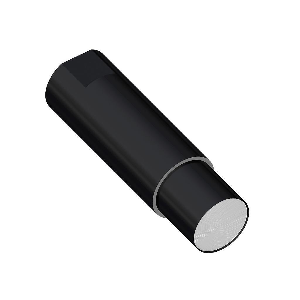 Banner Fixed Focus Fiber Lens; Accepts M4 Threaded Fibers; Adjustable Beam Spot diameter 0.7 mm at 10 mm; Beam Spot diameter 2 mm at 43 mm (L4C43)