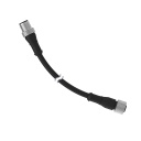 Banner Cordset: Double-Ended M12; 5-pin Straight Female; 8-pin Straight Male; 0.3 m 5x22 Black PVC Jacket; Nickel-Plated Brass Coupling Nuts (MQDC-5801SS-800755)