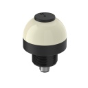 Banner K50 Pro with IO-Link Series: RGB Audible Indicator; Voltage: 18 - 30 V dc; Housing: Polycarbonate; IP50; Tone: Steady; Colors: Multicolor; 4-pin M12 Integral QD (K50L2RGBKA1Q)
