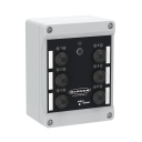 Banner Wireless Q120 Pendant Node 2.4 GHz; with Six independently controlled push button inputs; and Six sets of green and red LED indicator lights; Battery not Included (DX80N2Q120BL-RG NB)