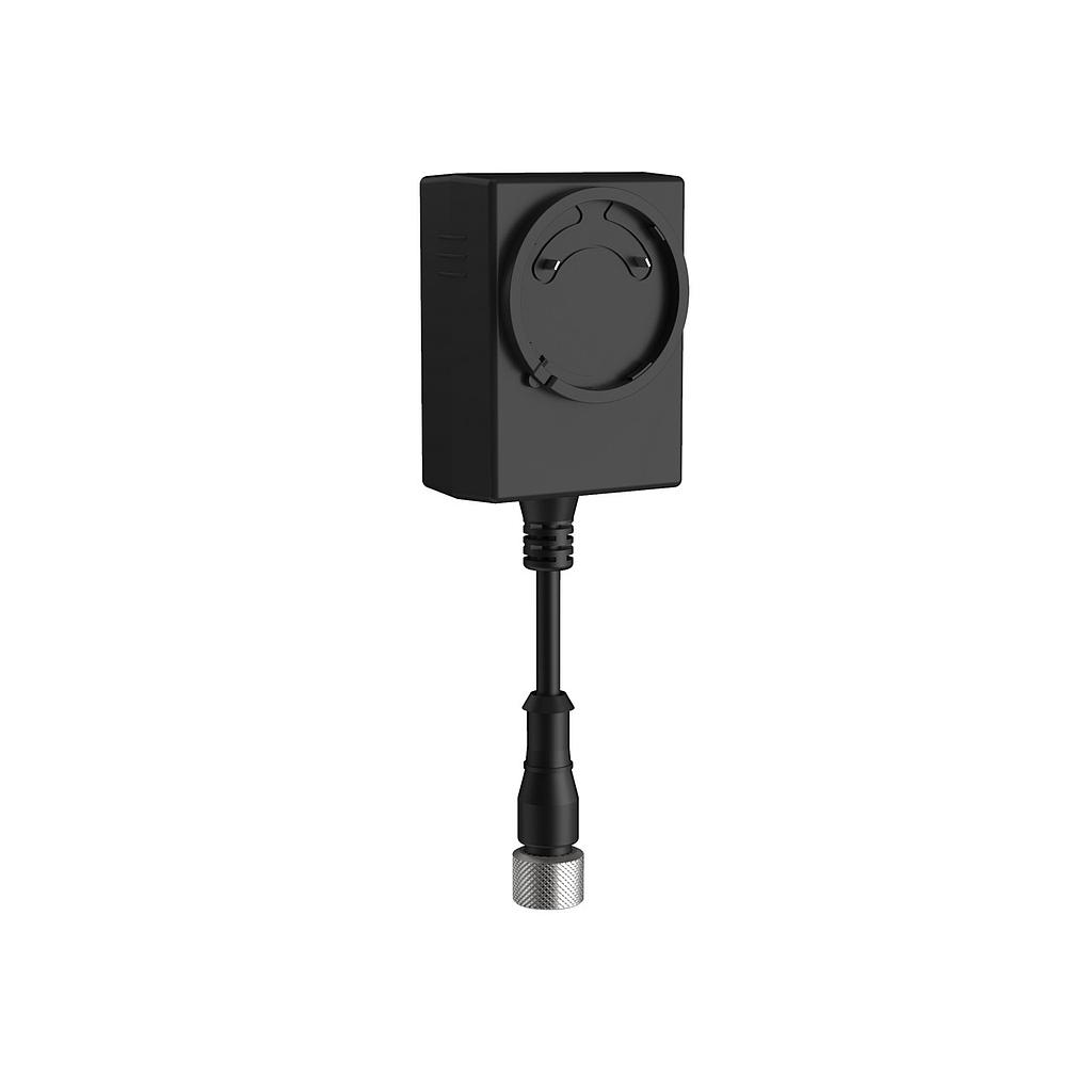 Banner DC Power Supply - Wall Mount; Input: 100-240 V ac 50/60 Hz: Multi-blade outlet plug; Output: 24 V dc 1 A; 2 m (6.5 ft) 5-pin M12 QD; UL Listed Class 2 (PSW-24-1)