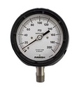 Marsh Dry Process Gauge, 4.5" Dial, 1/2" NPT Lower Mount, SS Tube, 0-300 PSI