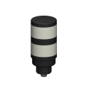 TL50 Pro Tower Light with IO-Link, Standard Black Housing: 2-Segment (TL502KQ)